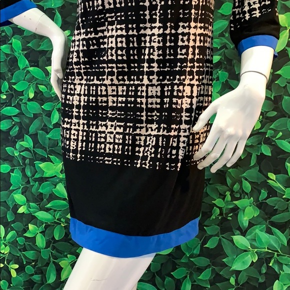 Eliza J elegant classy shift dress NWT m BORDERS 8 - Picture 5 of 11